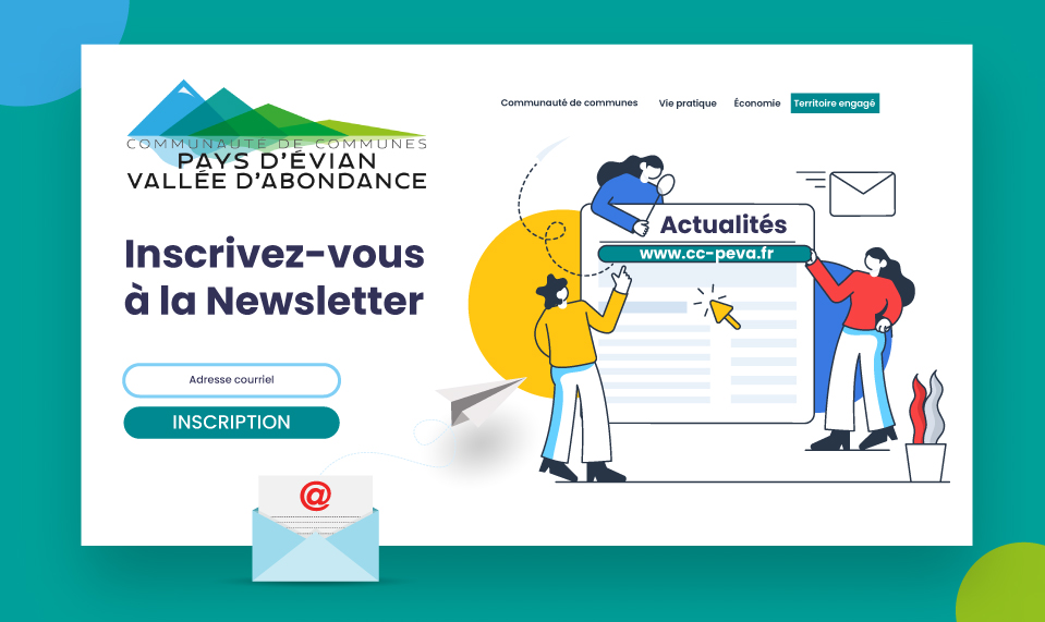 Inscription à la newsletter de la CCPEVA