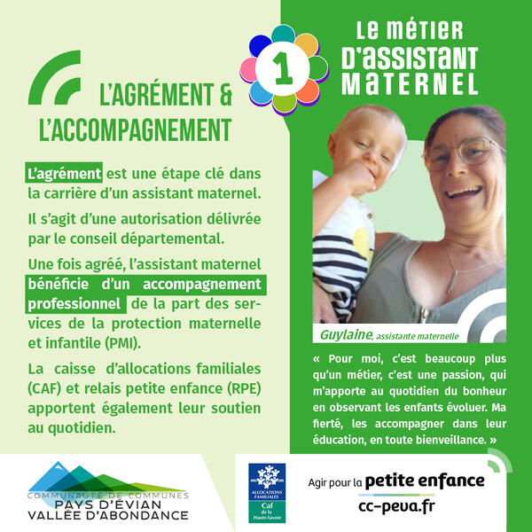 Métier d'assistante maternelle - agrément