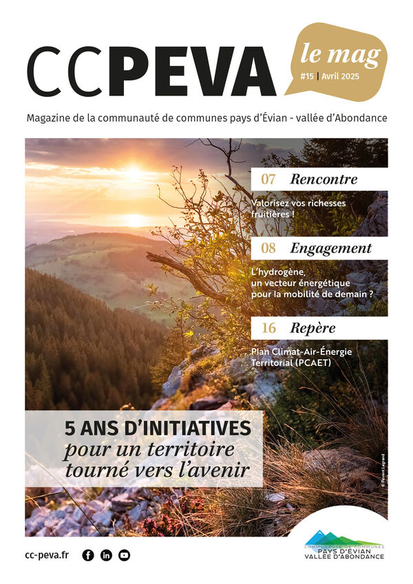 couverture du Mag n°15 de la CCPEVA