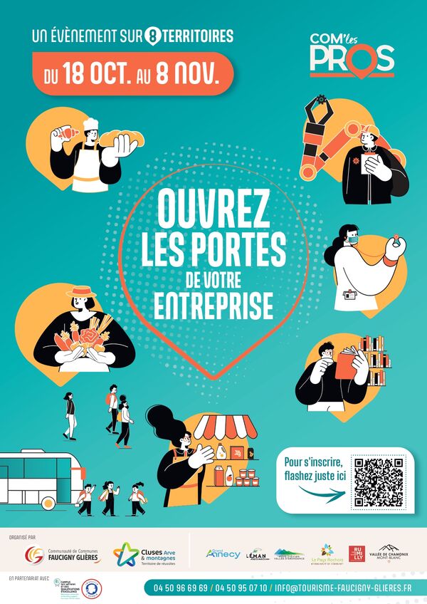 com'les pros affiche entreprises 2025