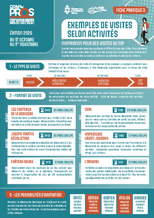 com'les pros infos pratiques 3