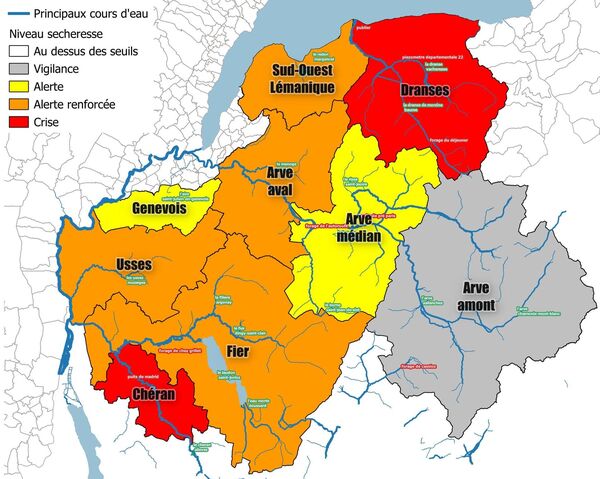 carte crise sécheresse 29.07.26